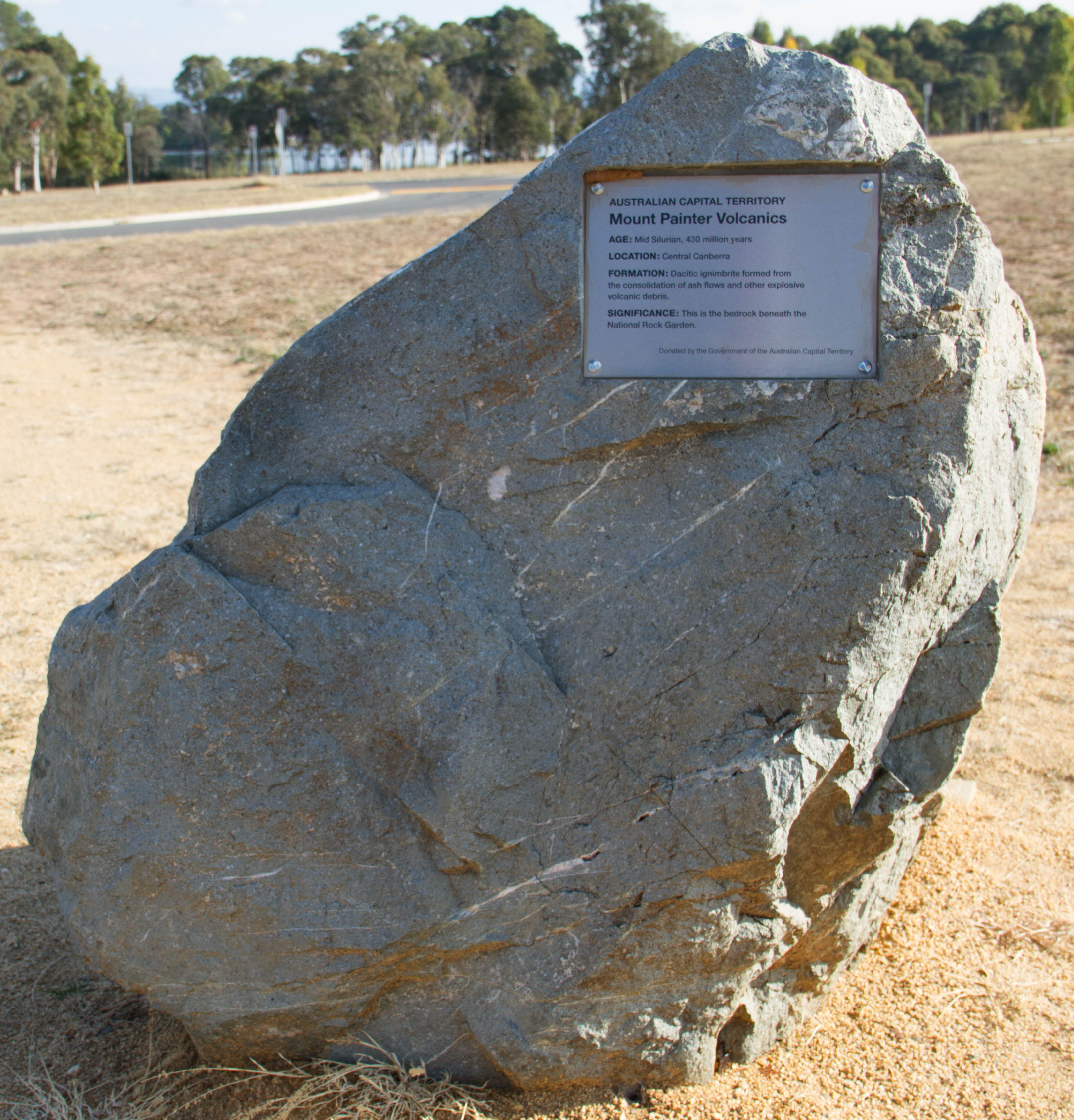 Some local geology - Mount Painter Volcanics from the Australian Capital Territory