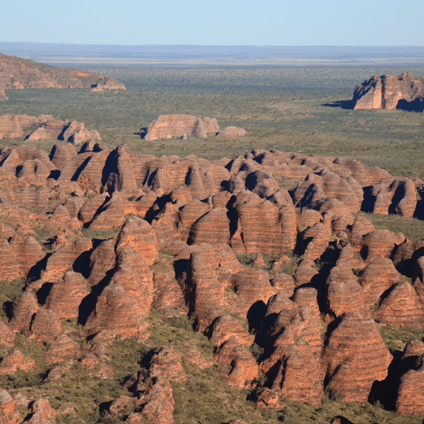 Bungle Bungles from Helicopter