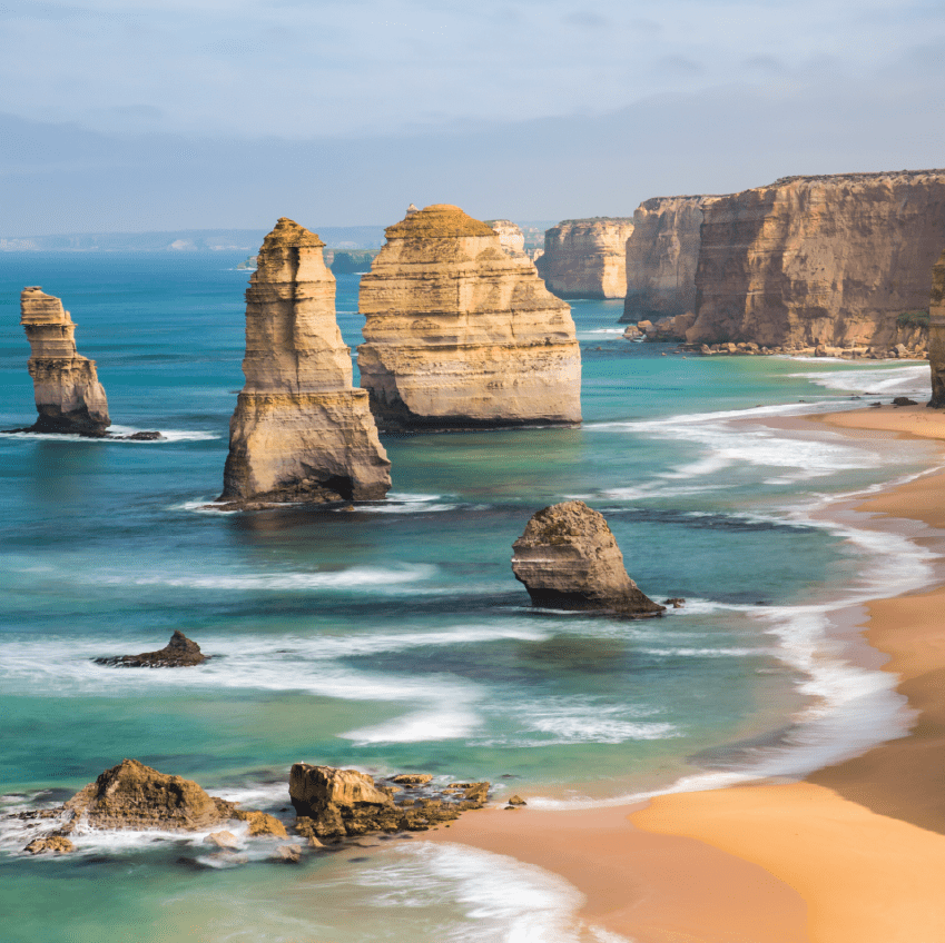 The iconic 12 Apostles