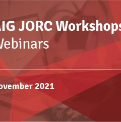 JORC CODE WORKSHOP WEBINARS, NOV 2021