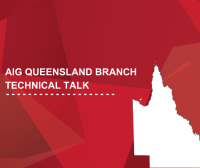 AIG QLD Technical Talk : 21 November 2023